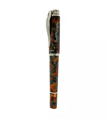 Montegrappa ISICHRIA Icons Hemingway Novel Rollerball Pen Amber Grey • $339