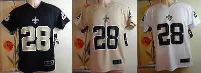 NWT NFL MARK INGRAM 28 New Orleans Saints Black/beige/white JerseyYouth SMLX • $35