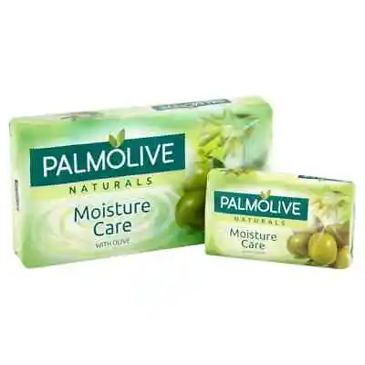 Palmolive Naturals Moisture Care With Olive Bar Soap (3x90g) - 4 Pack • £13.35