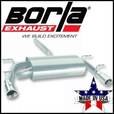 Borla S-Type 2.5-2.25  Cat-Back Exhaust System Fits 06-15 Mazda Miata MX-5 2.0L • $815.99