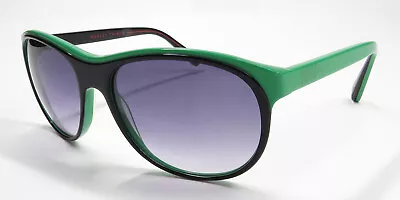 Mosley Tribes MT6018S 107211 Sunglasses Green Black Frame Blue Gradient Lenses • $39.95