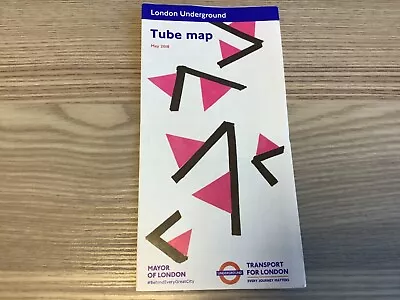 London Tube Map. May 2018. Game Of Forms By Geta Bratescu • £3.50