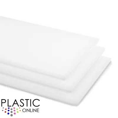 Light Diffuser Opal Perspex Acrylic Sheet Plastic Material Panel Cut To Size • £0.99