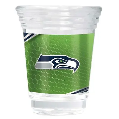 $6.99 • Buy Seattle Seahawks Party Shot Glass Team Graphics 2oz.