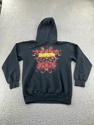 The Handshake Murderers Hoodie Mens Medium Black Metal Band Pullover Sweatshirt • $14.99