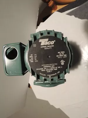 Taco 0014-F1 Cartridge Circulator - Green • $395