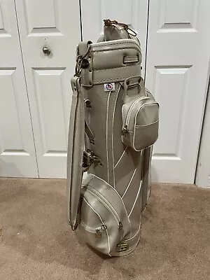 Vintage Ron Miller Pro Golf Bag - Made In USA + Matching Head Covers • $50