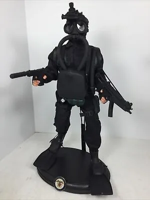 1/6 21st Century Us Navy Seal Combat Diver Mp-5 .45 Auto + Stand Dragon Bbi Did • $189.95