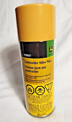 John Deere OEM Construction Yellow Spray Paint 12oz Aerosol 1992-Up TY25627 • $16.88