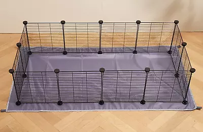 DIY Guinea Pig Cage With Mat Small Animal Playpen With Mat Pet Playpen Rabbit • $47.99