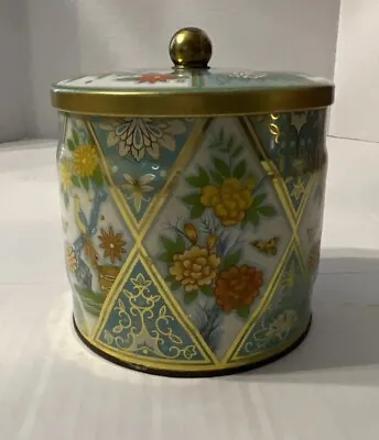 Vintage Daher Floral Tin • $15.12