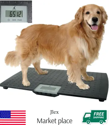 $99.87 • Buy Large Digital Pet Scale Veterinary Animal Weight Pet Dog Cat, Black NEW.