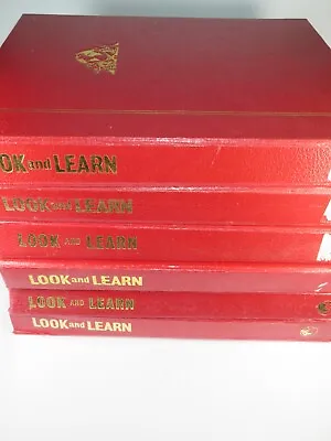 VINTAGE LOOK And LEARN MAGAZINES In BINDER 25 Issues 1960s Selection  • $59.99