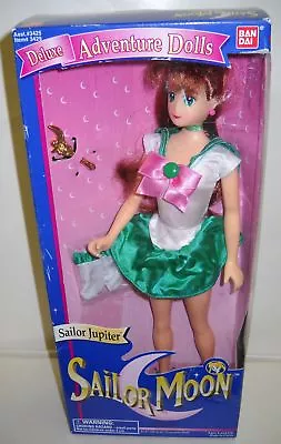 #1173 NRFB Vintage Ban Dai Sailor Moon - Sailor Jupiter Doll • $547.98