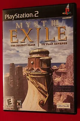 Myst III: Exile (Sony PlayStation 2 2002) • $5