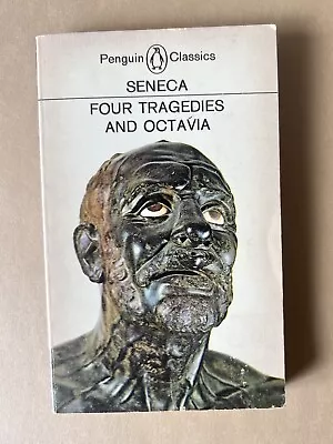 Seneca Four Tragedies & Octavia Vintage Penguin Classics Black Spine 1970. • $7.99