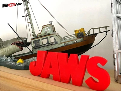 £10 • Buy Decorative JAWS Self Standing Logo Display