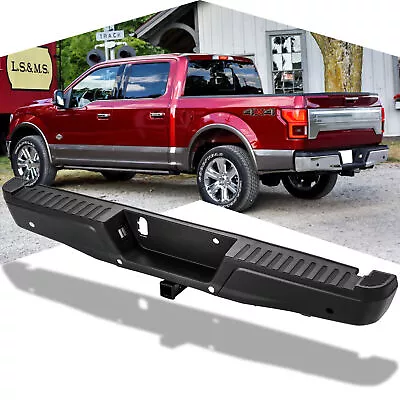 Steel Rear Step Bumper Assembly For 2015-2020 Ford F-150 W/ Max Tow FO1103188 • $299