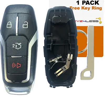 For 2015 2016 2017 Ford Mustang Smart Key Fob Prox Remote Case Shell 164-R8109 • $13.95