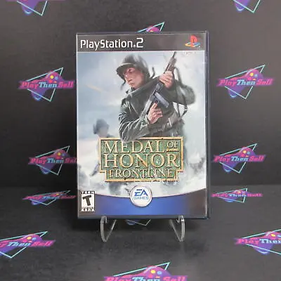 Medal Of Honor Frontline PS2 PlayStation 2 - Complete CIB • $14.95