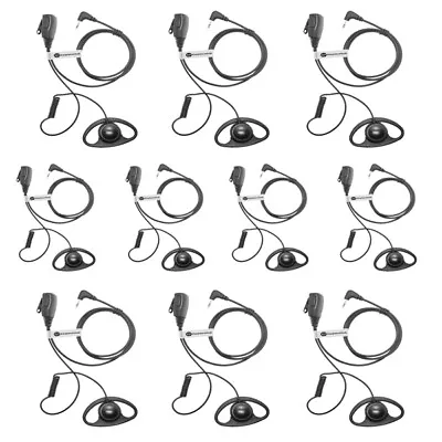 Pack Of 10 GARMIN Radio 1 Pin 2.5mm D Type PTT Mic Earpiece RINO110 RINO120 • $149.05