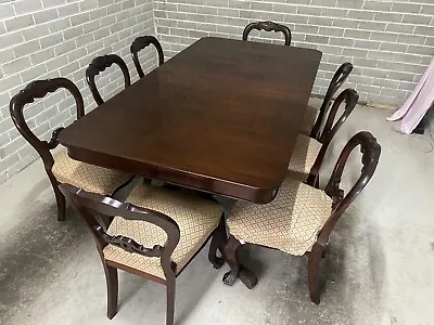$450 • Buy Cedar Dining Table, Chairs And Sideboard