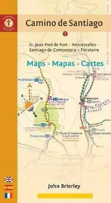 Camino De Santiago Maps - Sixth Edition: St. Jean Pied De Port/Roncesvalles To F • £31.50