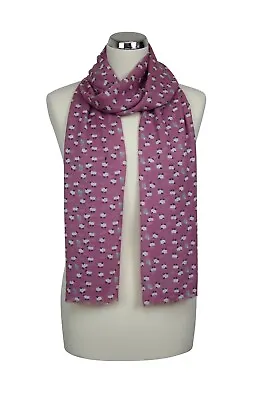 £15.99 • Buy Peony Sheep Scarf Pink Animal Print Ladies Women Wrap Christmas Gift New
