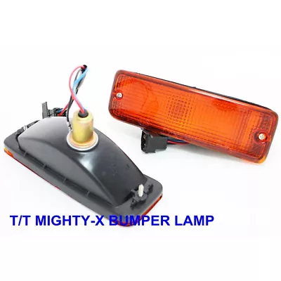 For Toyota Hilux Mk3 Migthy-x Pickup Truck 1989-1993 Amber Bumper Lamp Light • $38.09