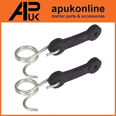 2x Bagger Rubber Latch Spring For Various Mr Bricolage Poulan Rally Roper Mower • £9.99