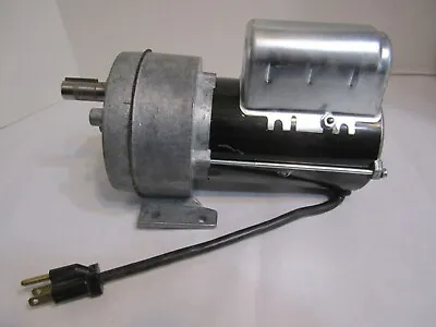 Von Weise 1/9 Hp 115 Volts Single Ph 62 RPM Electric Motor • $150