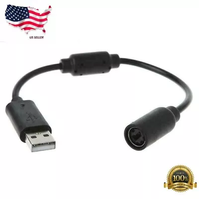 Fr Xbox 360 Wired Remote Controller Usb Breakaway Cable Cord Adapter Pc Computer • $3.19