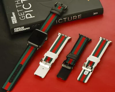 $22.49 • Buy Luxury Leather Watch Band Strap For Apple Watch Series 8/7/6/5/4 45mm 44mm 49mm