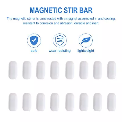 25Pcs Magnetic Stir Bar Stirrer Mixer For Experiments Cylindrical • $12.99