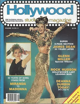 HOLLYWOOD STUDIO MAGAZINES-Marilyn Monroe/James Dean/Lana Turner/Deanna Durbin.. • $47.99