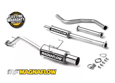 Magnaflow 1992-1995 Honda Civic Ex 1.6l Coupe Sedan D16z6 Catback Exhaust System • $728