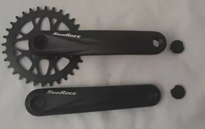 Sunrace FC-M40U Crankset 175x32 1x9/10 Speed 122mm JIS Square Taper • $37.99