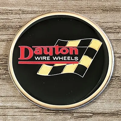 $20 • Buy Black And Gold Dayton Wire Wheel Chips Set Of 4 Size 2.25in