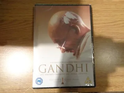 Gandhi DVD (2014) Ben Kingsley Attenborough (DIR) Cert PG ***NEW*free P=p • £3.65