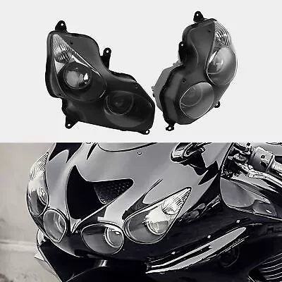 Headlight Head Lamp Assembly Fit For Kawasaki Ninja ZX14R ZZR 1400 2006-2011 • $108.99