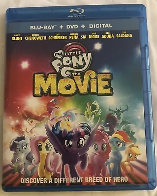My Little Pony: The Movie (Blu-ray And DVD Set 2017) • $5.87