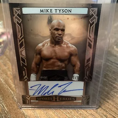 2024 Leaf Sports Heroes Mike Tyson Auto /9 • $250