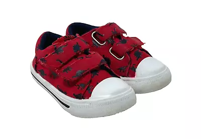 Nerteo Toddler Boys Dinosaur Printed Sneakers Size 7 • $7