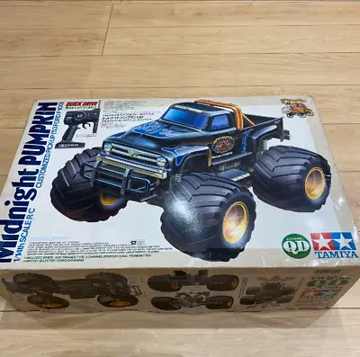 Tamiya Radio Control RC Car Midnight Pumpkin QD From Japan Vintage • $218