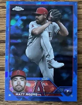 2023 Topps Chrome Update Sapphire Matt Moore Angels #USCS274 • $2.95