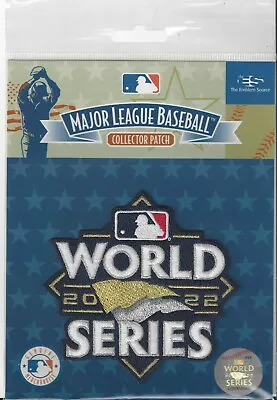 2022 MLB World Series Official Sleeve Patch In Pkg 4  X 4  Phillies Astros • $12.95