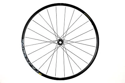 Mavic Crossride FTS MTB Front Wheel 29  Aluminum15x100mm TA 24H 6-Bolt Disc • $109.95