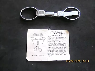 Vintage Slip And Snip Scissors • $9