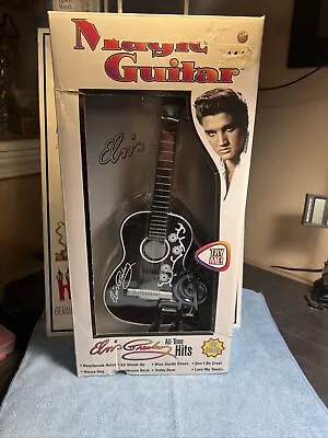 Elvis Presley Electric Magic Toy Guitar Plays All Time Hits Heartbreak Hotel/NIB • $25