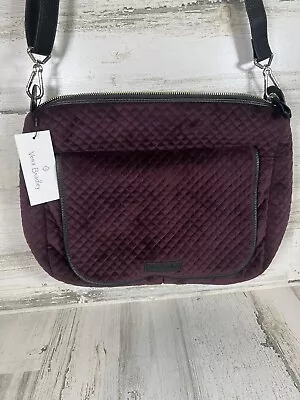 Vera Bradley CarsonVelvet Mini Shoulder Bag~Blackberry Wine~NWT!!!MSRP$90 • $45.99